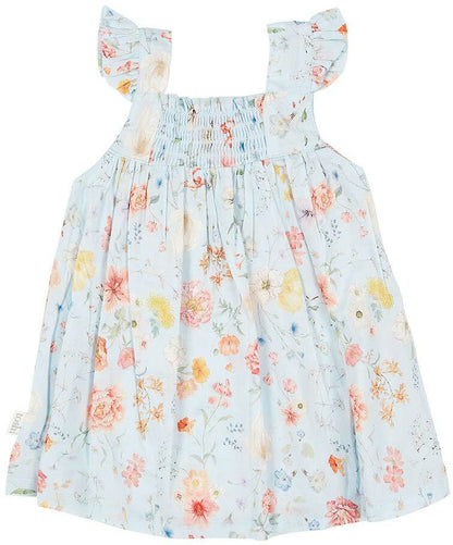 Baby Dress Secret Garden Sky