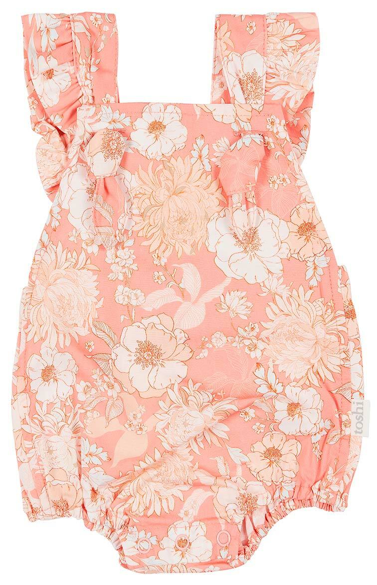 Baby Romper Sabrina Tea Rose