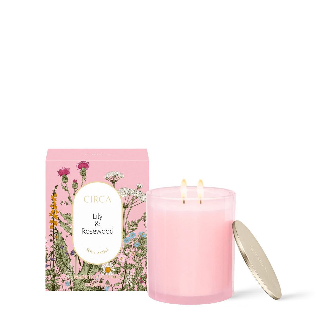 Limited Edition- Lily & Rosewood Candle 350g