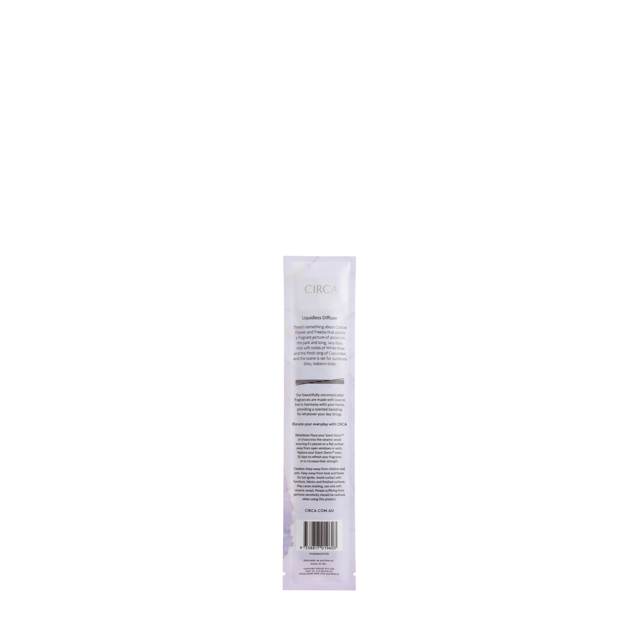 Circa Home Cotton Flower & Freesia Scent Stem Refill