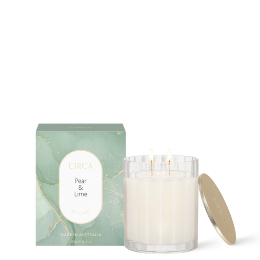 Circa Home Pear & Lime 350g Candle
