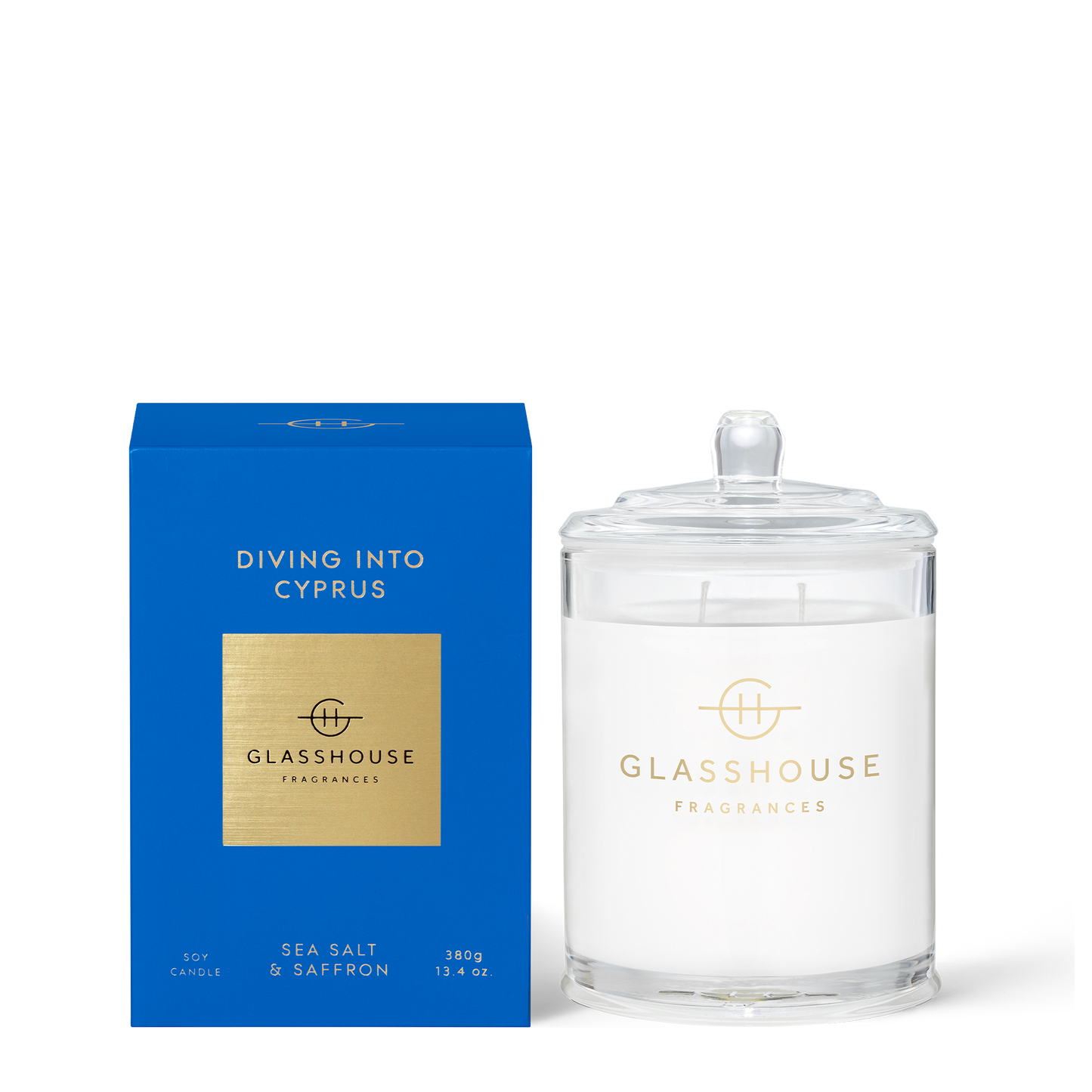 Glasshouse Diving Into Cyprus - Candle 380g 