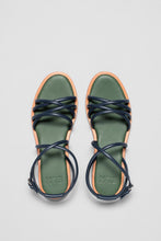 Load image into Gallery viewer, Peder Sandal - Navy/Green
