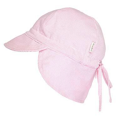 Flap Cap Baby Blush