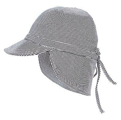 Flap Cap Baby Periwinkle