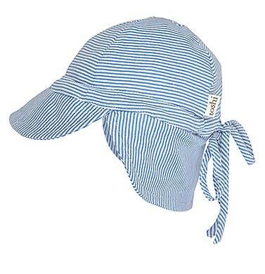 Flap Cap Baby Sky