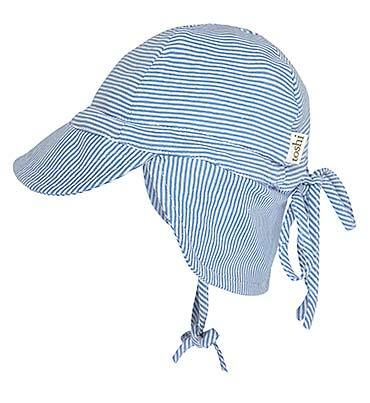 Flap Cap Baby Sky