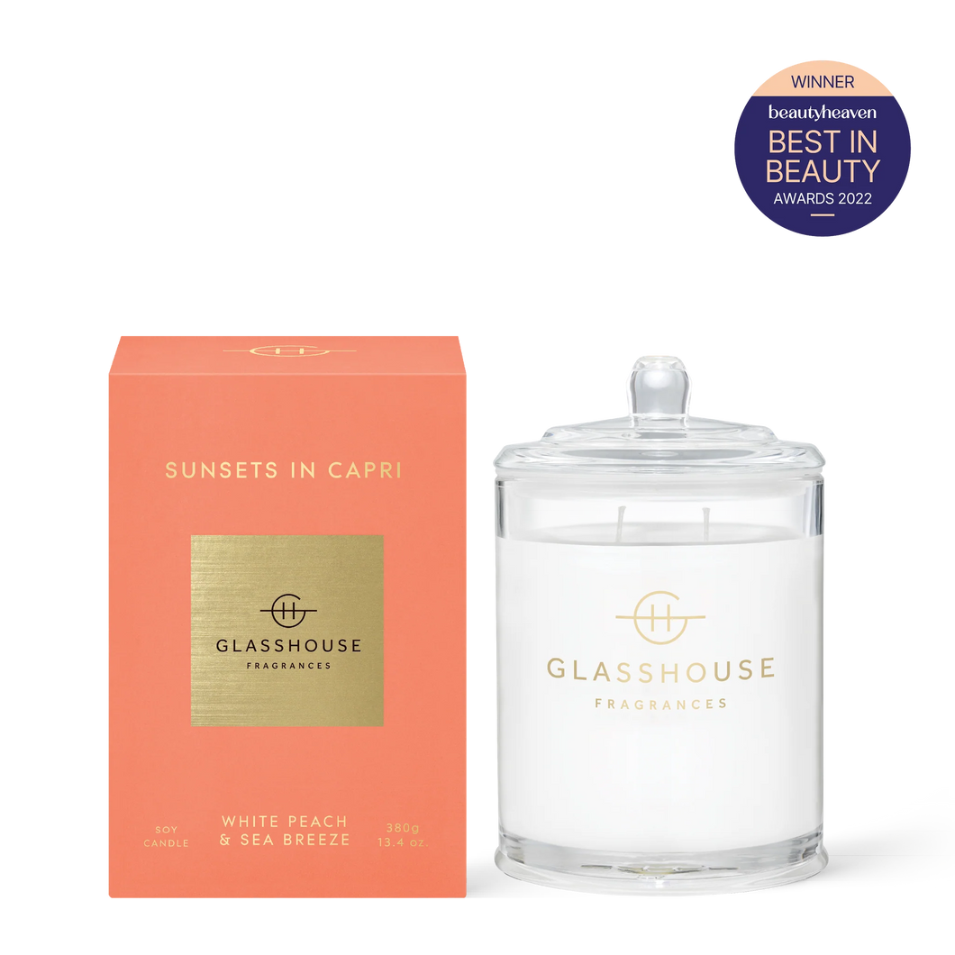 Sunsets in Capri- 380g Candle