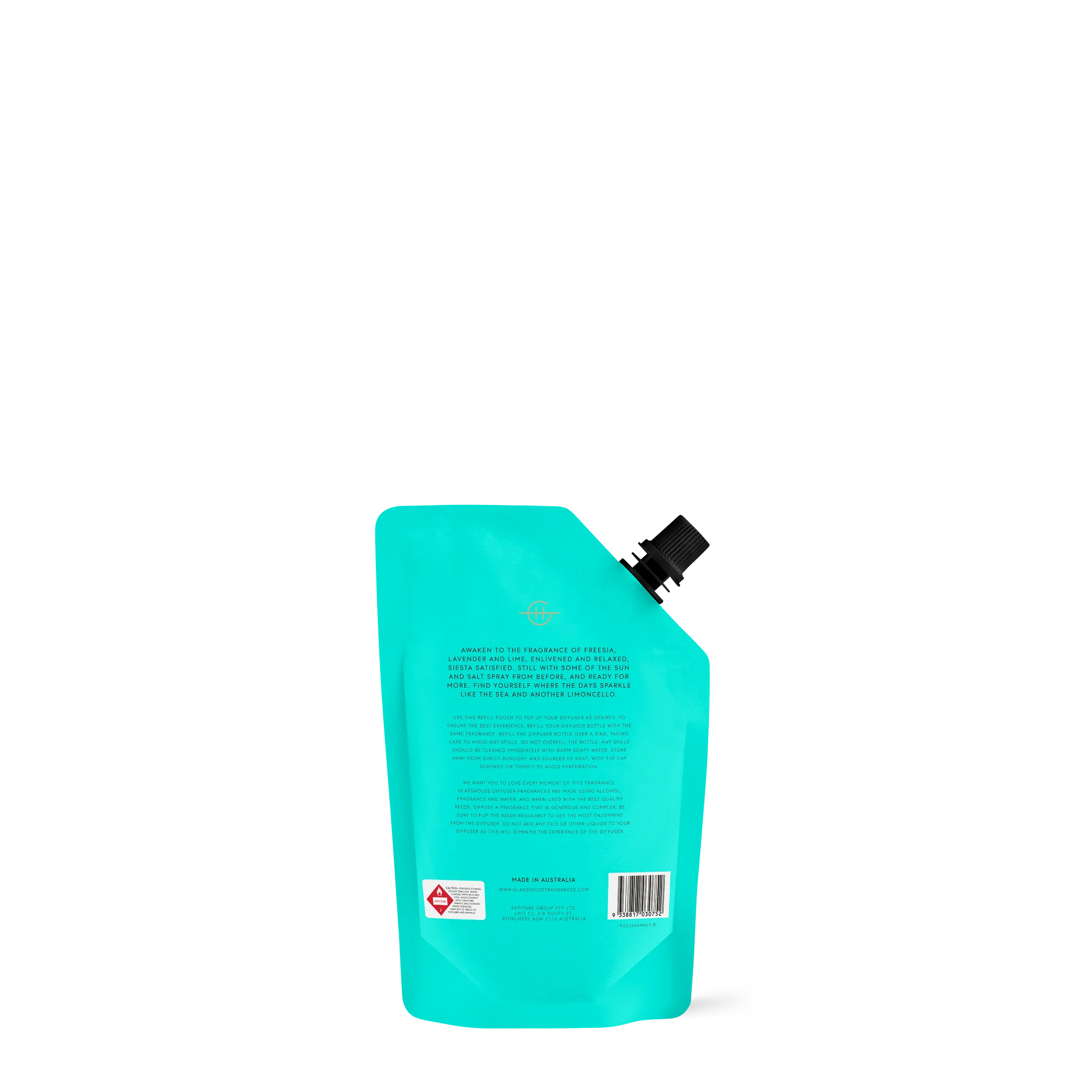 Glasshouse Lost in Amalfi- Diffuser Refill 250ml
