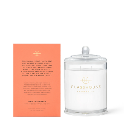 Glasshouse Sunsets in Capri- 380g Candle