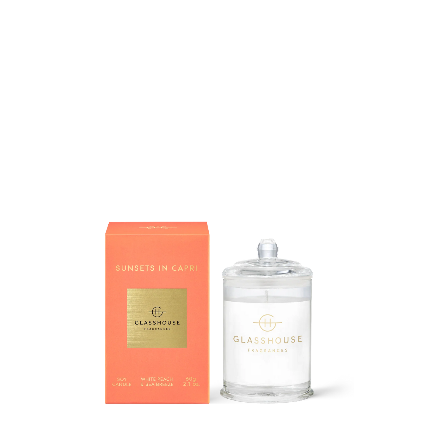 Glasshouse Sunsets in Capri- 60g Candle