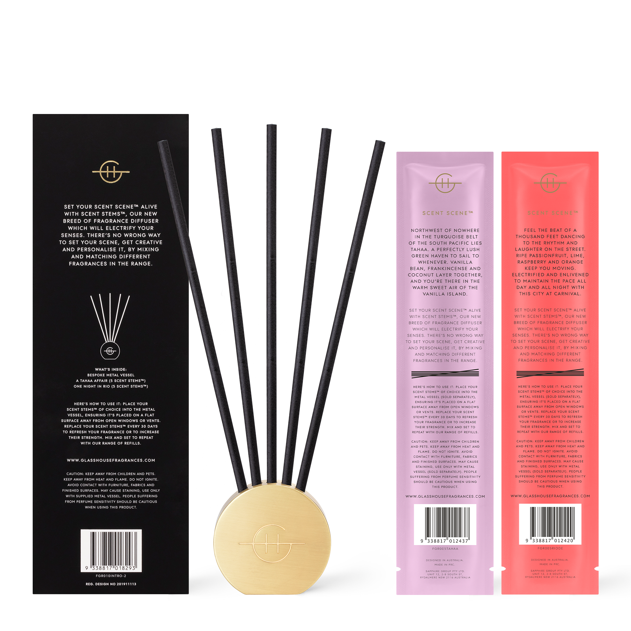Glasshouse Scent Scene Duo