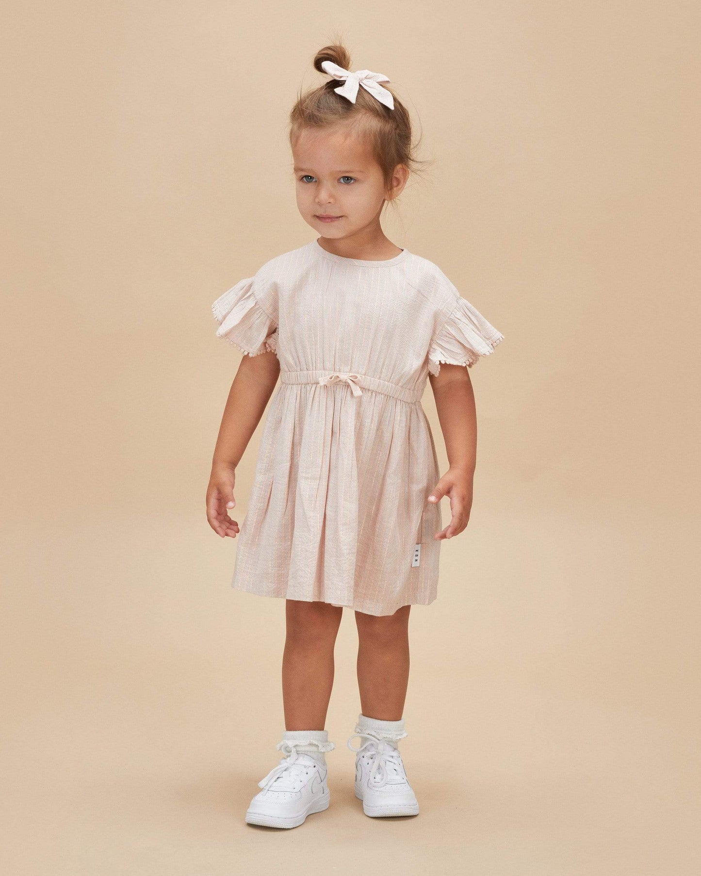 Huxbaby Rainbow Sparkle Dress- Rose & Rainbow
