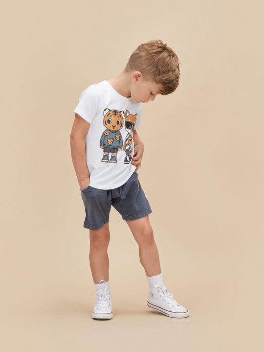 Huxbaby Ink Slouch Short
