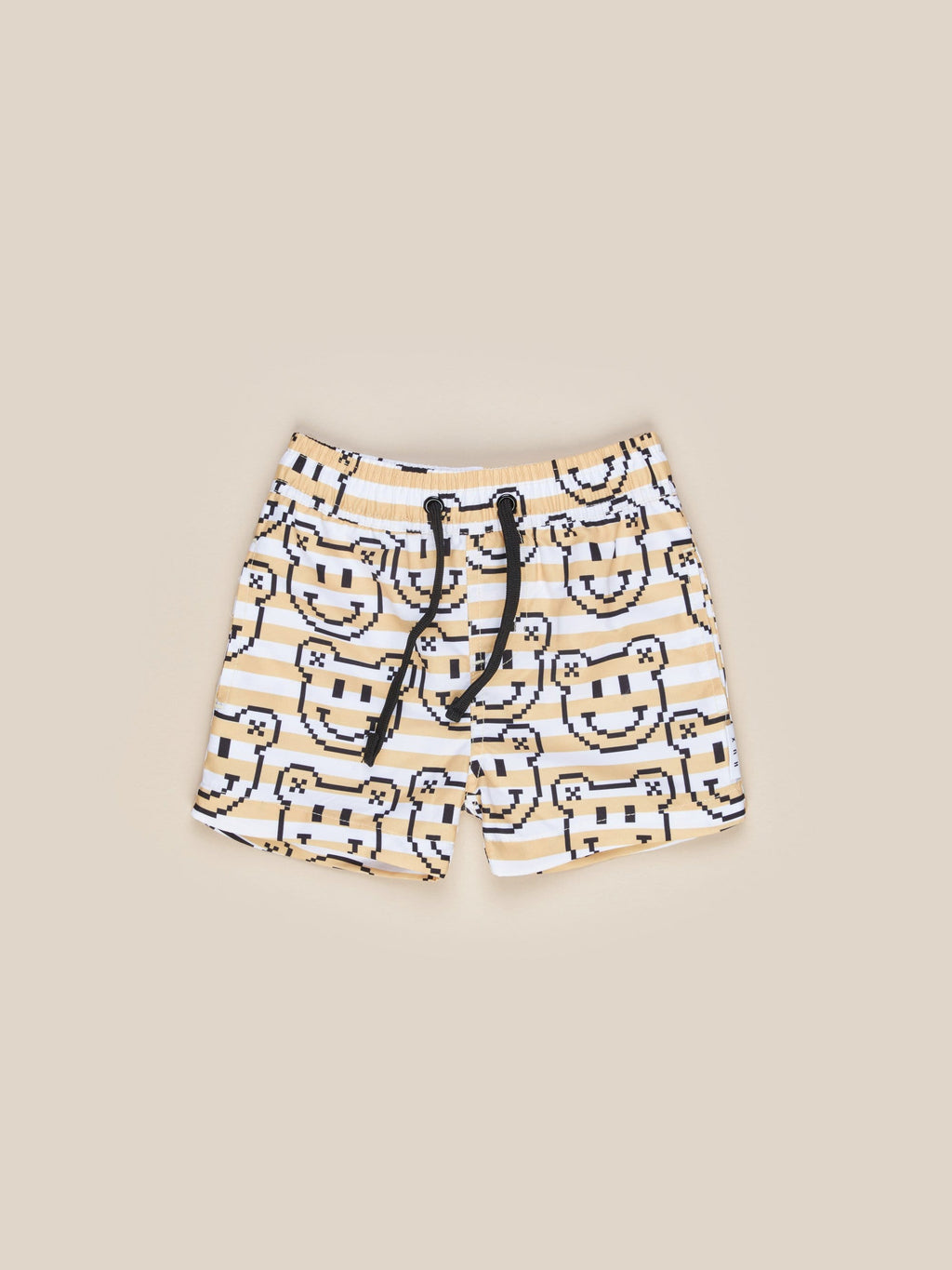 Huxbaby Digi Smiles Stripe Swim Short
