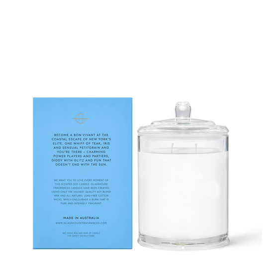 Glasshouse The Hamptons - Candle 380g 