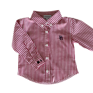 The Broughton Shirt- Red Stripe