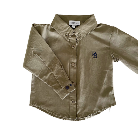 The Broughton Shirt- Khaki