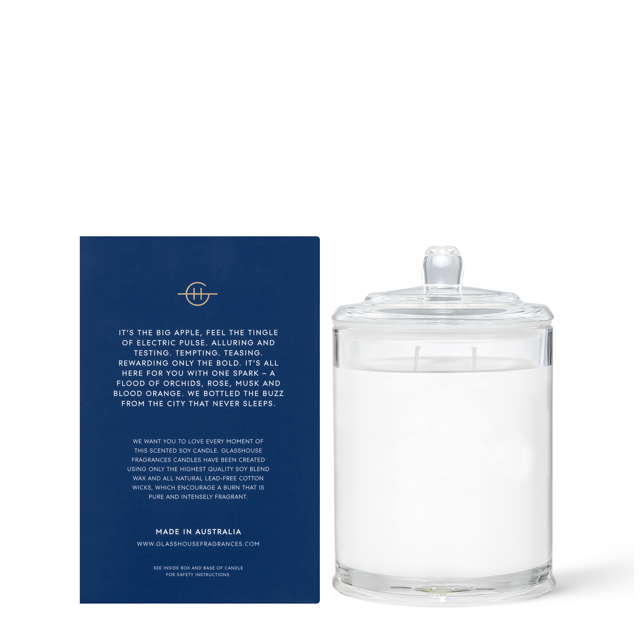 Glasshouse I'll Take Manhattan - Candle 380g 