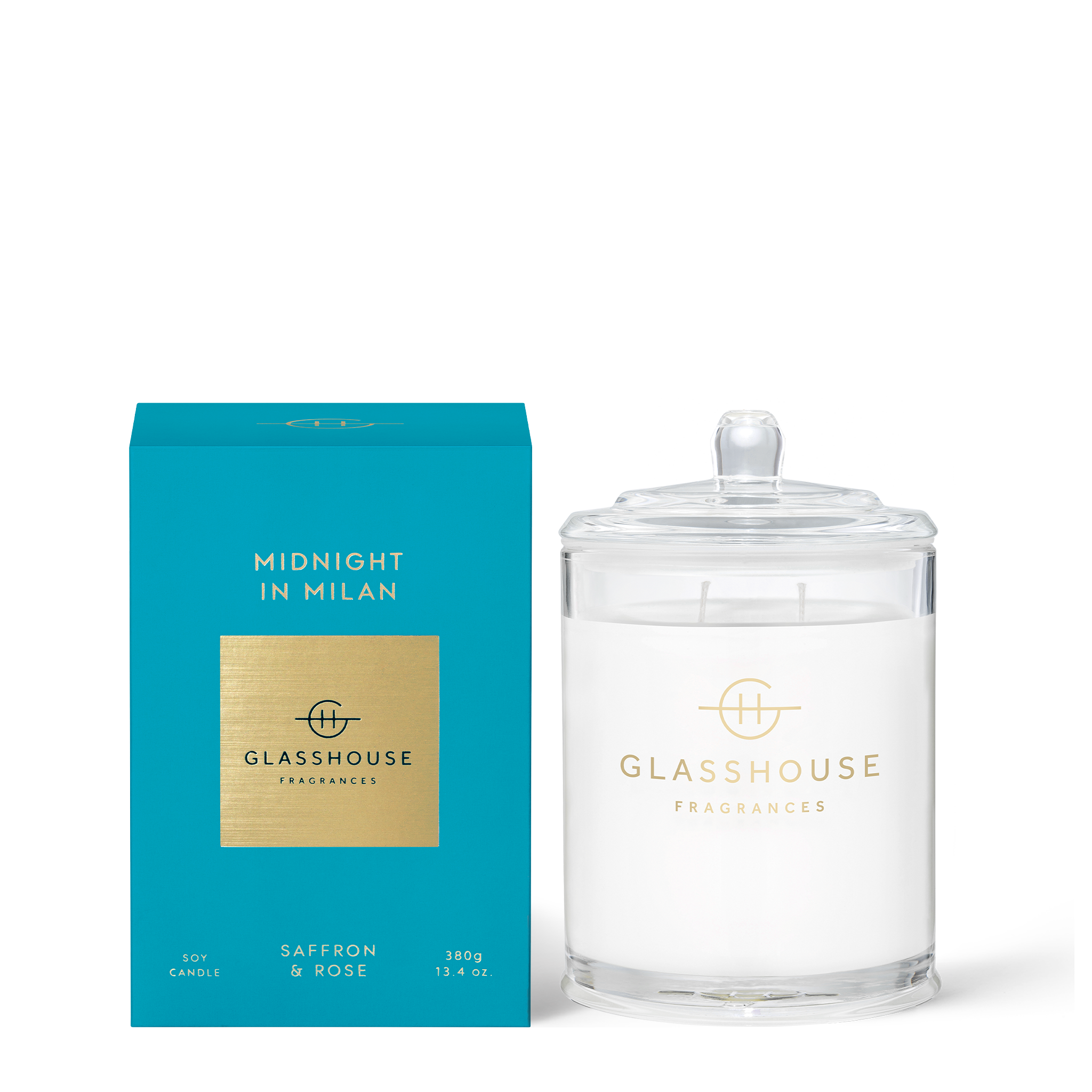 Glasshouse Midnight In Milan - Candle 380g 