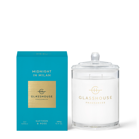 Glasshouse Midnight In Milan - Candle 380g 