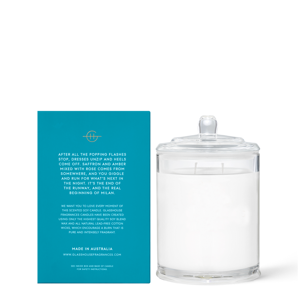 Glasshouse Midnight In Milan - Candle 380g 