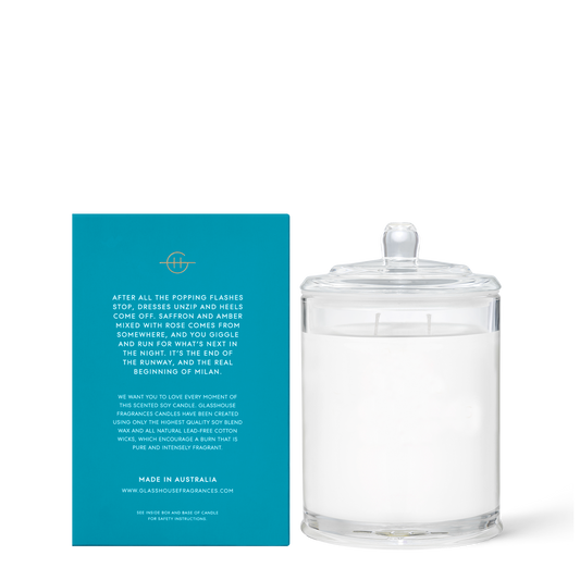 Glasshouse Midnight In Milan - Candle 380g 