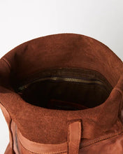 Load image into Gallery viewer, Foldover Tote- Cognac
