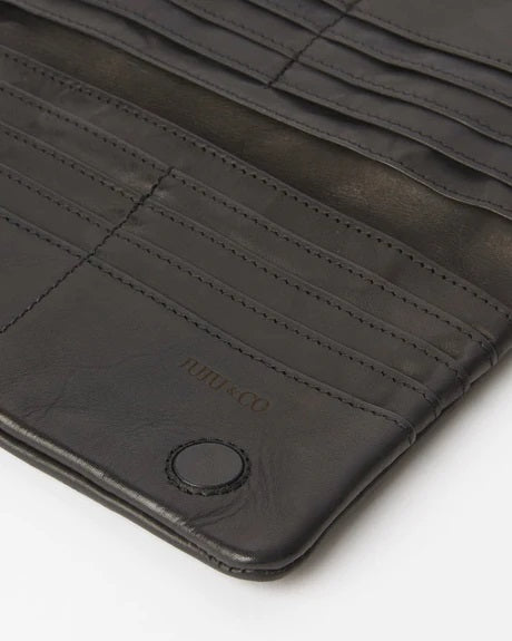 Juju & Co. Large Capri Wallet- Black
