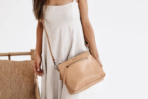 Large Essential Pouch- Tan
