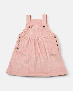 Sloan Overalls Dress - Pink