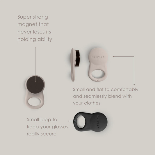 Klipsta SPEX - 2 Pack | Stone/Black