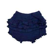 Load image into Gallery viewer, Cotton Modal Frill Short- Navy
