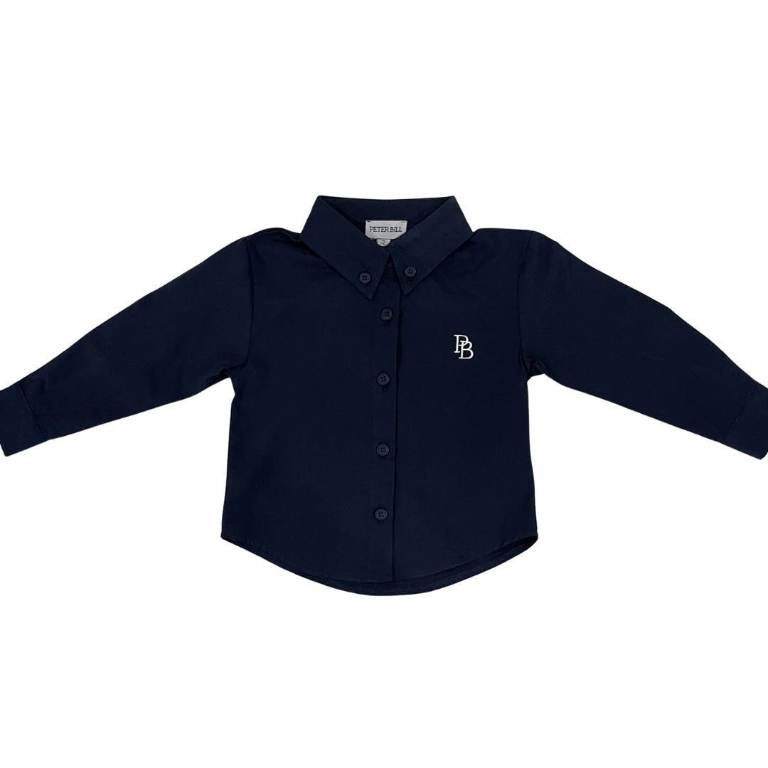 The Broughton Shirt- Navy