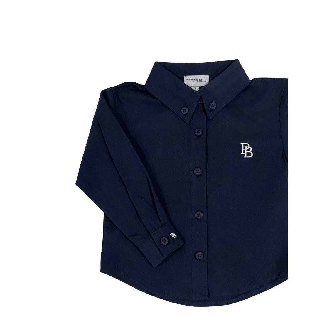 The Broughton Shirt- Navy